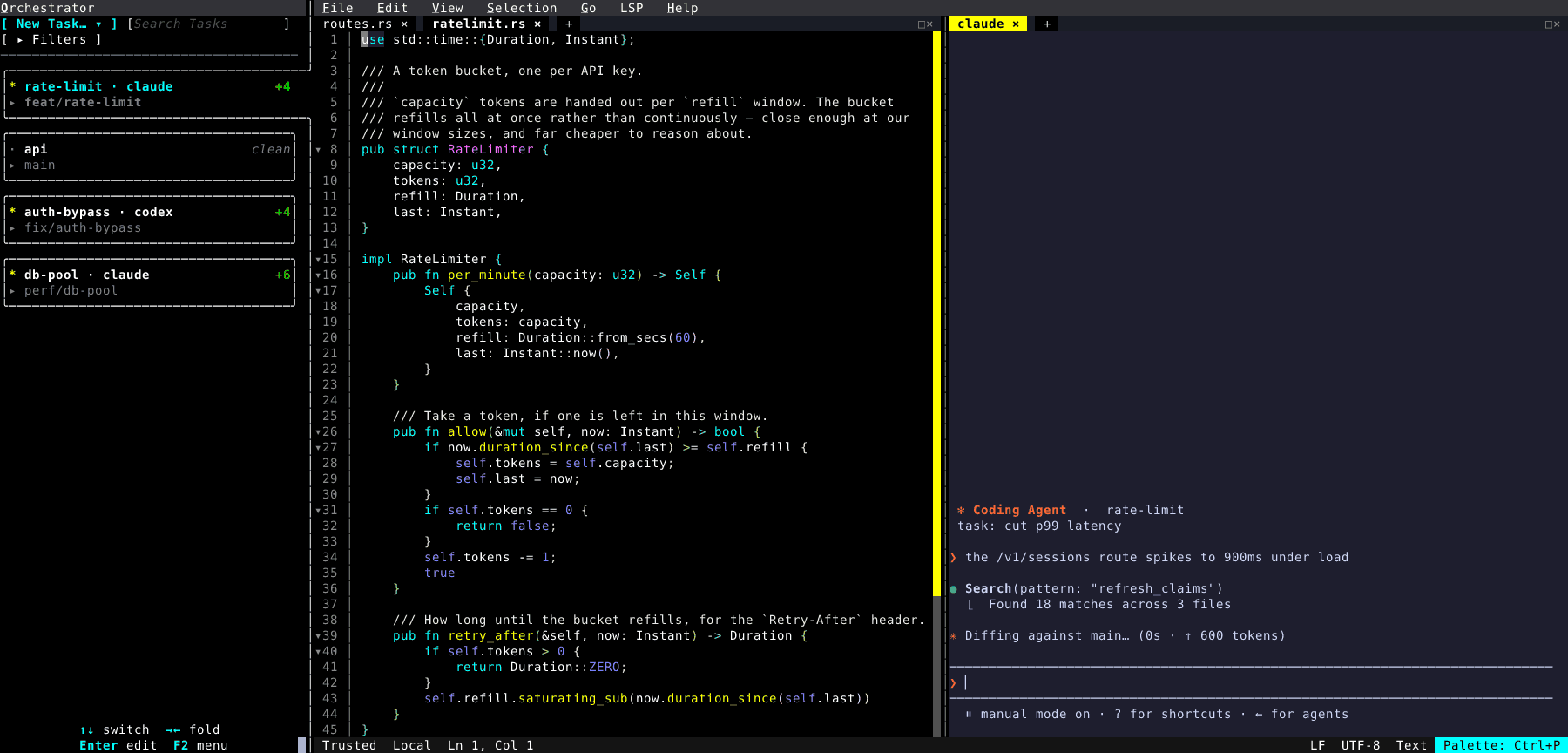 One Editor, Every Worktree